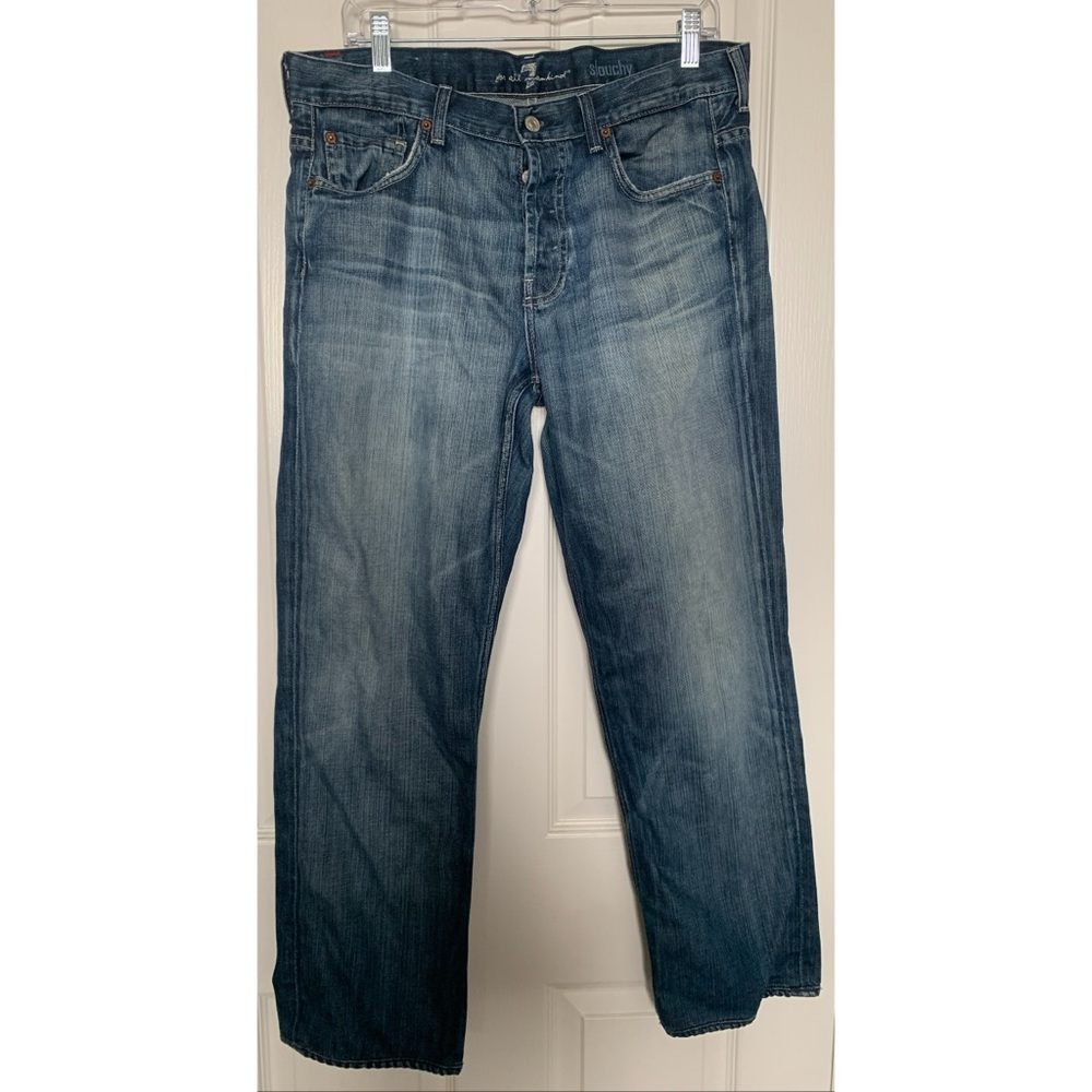 7 For All Mankind Slouchy Straight Leg Jeans Women’s Size 33